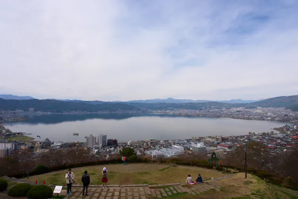 Tateishi Park (2026) — Lake Suwa Sunset View | Nagano | Landscapes of Japan