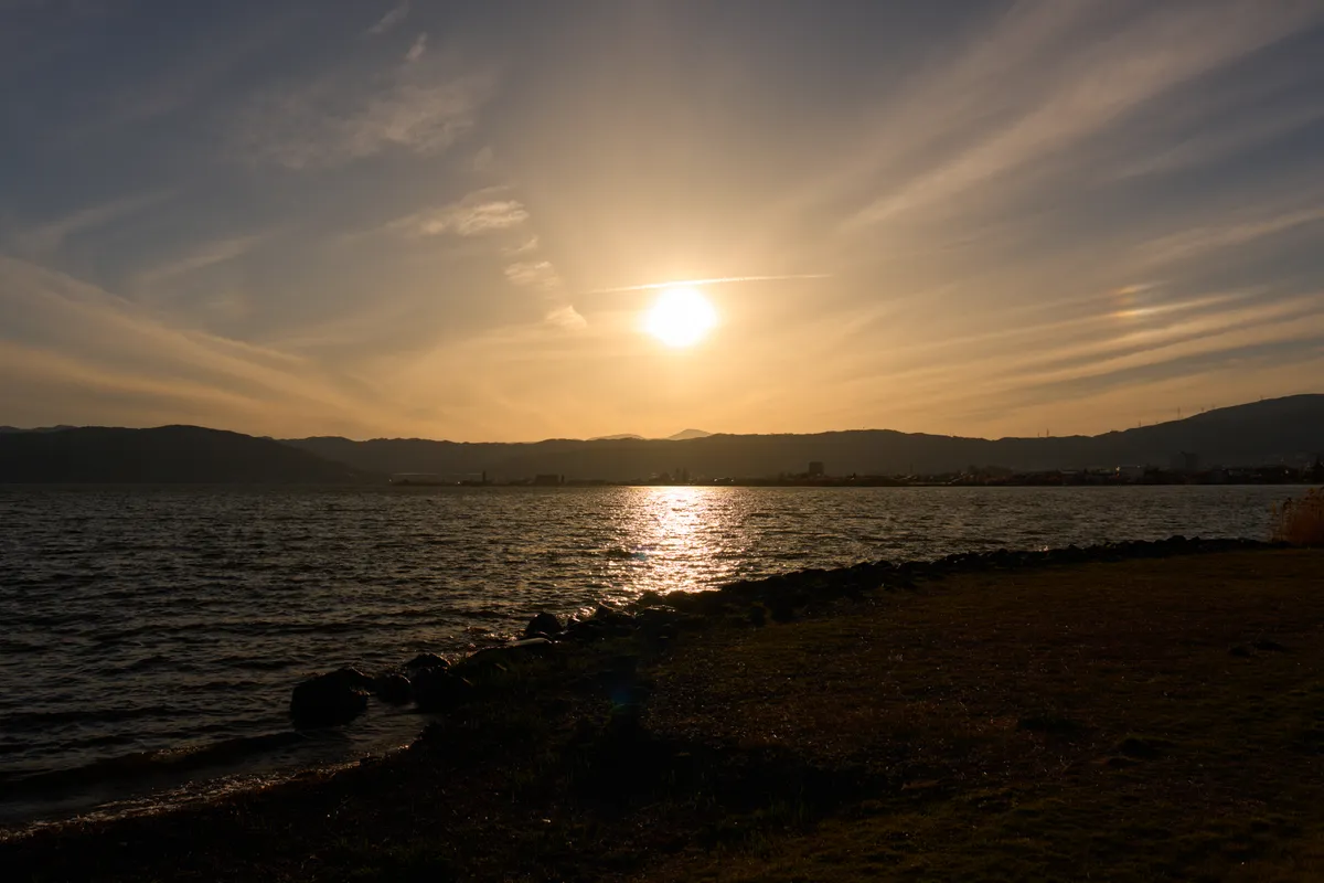 Lake Suwa - Nagano | #Reflection